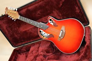 Ovation MM68-CCB,1997, EX condition lyrachord electric mandolin w/OHC