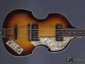 1968 Höfner 500/1 Beatles Bass  - Sunburst