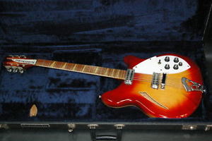 RICKENBACKER 1966 360/12 FG CHERRY SUNBURST USED W/HARDCASE & WARRANTY CARD