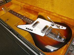 Vintage 1960's GALANTI GRAND PRIX ELECTRIC GUITAR + CASE made in Italy