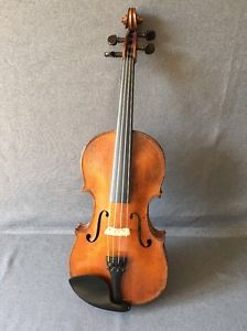 19th Century 4/4 German Violin New Dominant Strings Ready To Play