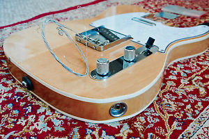 Rare MIJ Loaded Telecaster Body Alder Nitro Finish SD Antiquity Pickups - 1982