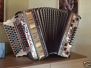 Steirische Harmonika FLATSCHER Lofer, Stimmung B-ES-AS-DES