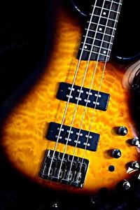New Ibanez SR 400EQM -Brown Burst- Electric Bass From Japan