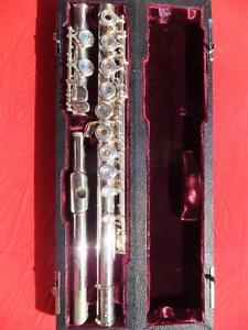 BUFFET CRAMPON PARIS -RE- versilberte Querflöte Flöte flute flauta flauto