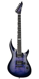 ESP E-II Horizon III - Reindeer Blue Quilted Maple