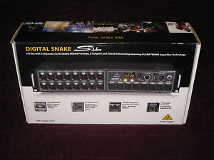New Behringer  S16 Digital Snake Behringer S 16 Digital snake