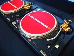 Technics SL-1200 Limited Gold 2 set  Lot Turntable From Japan