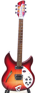 Rickenbacker 330 Semi-Acoustic Guitar w/ Hard Shell Case - FireGlo 330FG