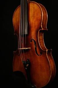 Vintage c.1950 German Stradivarius Restored Violin -Old Antique Fiddle #1009