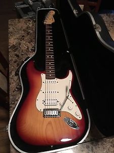 Fender American Standard Stratocaster HSS Guitar Sienna Sunburst