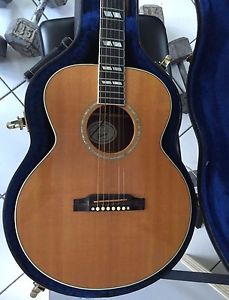 2007 Gibson CJ-165 Montana US Made Small Jumbo Active Electronic Acoustic Guitar