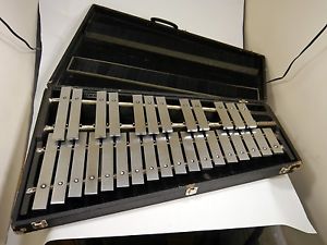 MUSSER M645 CONCERT ORCHESTRA GLOCKENSPIEL CARBON STEEL BELLS - 2.5 OCTAVE G5-C8