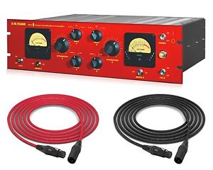 D.W. Fearn VT-2 | Dual Channel Vacuum Tube Microphone Preamplifier