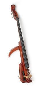 electric upright bass by Marian Pawlik + dedicated case