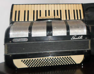 fisarmonica scandalli 120 bassi con custodia