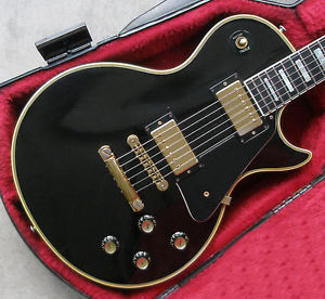 Free Shipping Vintage Gibson 1978 Les Paul Custom (BK) Electric Guitar