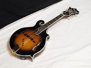 MICHAEL KELLY Legacy Flame FSE acoustic electric MANDOLIN - Sunburst - blem