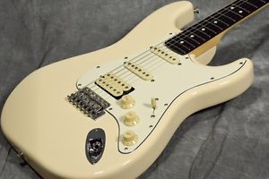 Used 2013 Fender Japan STR Vintage White Solidbody Electric Guitar