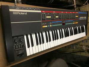 Roland Juno106 Juno 106 Vintage Analog Synth Keyboard 61 key/ SERVICED //ARMENS
