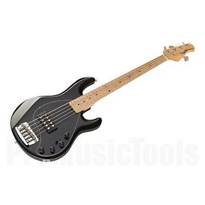 Music Man USA Stingray 5 BK - Black MN - 1-pc body * exc. cond.* bass ernie ball