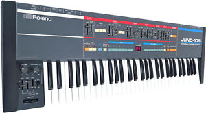 ROLAND JUNO-106 Kult Analog-Synthesizer JUNO 106 mit MIDI 60 / Rechg + 1J GEWÄHR