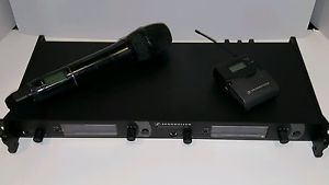 SENNHEISER EM 2050-BW W/ (1) SK 2000XP-BW Body pack (1) SKM 2000XP HANDHELD MIC