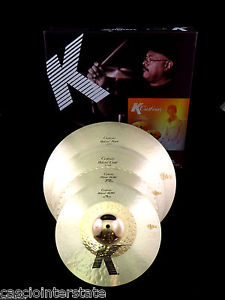 Zildjian Cymbal Box Set KCH390 K Custom Hybrid 21" Ride 17" Crash 14" Hats