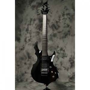 Edwards E-FR-145GT See Thru Black classic ESP Forest Used Electric Guitar Japan