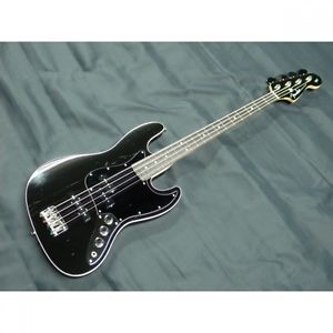 Fender Aerodyne Jazz Bass, Rosewood Fingerboard, Black w/soft case #J112