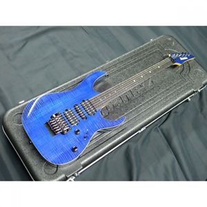 Ibanez RG7570Z RBS Blue w/hard case Free shipping Guiter Bass From JAPAN #J59