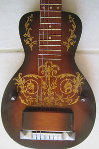 1940's Oahu DIANA DELUXE Lap Steel Guitar w/ original case