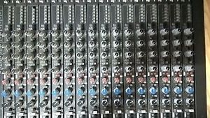 16 channels Amek Big Langley & 16 Faders panel LOT - good condition. recapped