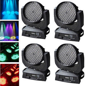 4pcs/lot 108X3W Moving Head LED Wash 324W Lighting