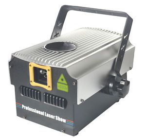 8W RGB ILDA stage Full Color Laser light with Pangolin Quick show laser software