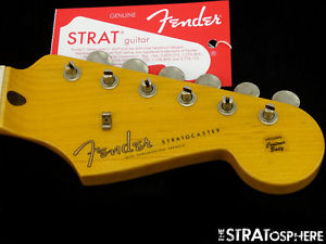 Fender USA Custom Shop 1957 Relic Stratocaster NECK + TUNERS Strat "Soft V"