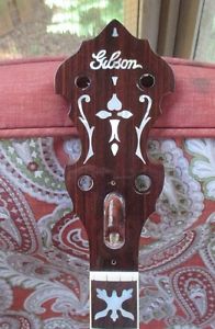 Gibson 5 string Convrsion Banjo Neck Walnut OPF A. Hatfield Extra Nice Part