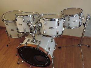 Yamaha 9000 Hybrid Pre Recording Drum Set Kit 22 16 14 13 12  Vintage Tom Bass