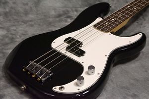 Fender Standard Precision Bass Black Used Guitar w/ Soft Case F/S EMS from Japan