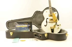 Gretsch G5420T Electromatic Hollowbody Electric Guitar - White w/OHSC
