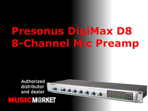 Presonus DigiMax D8 8-Channel Mic Preamp
