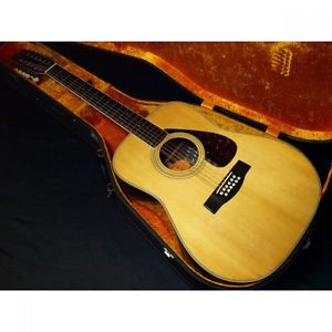 YAMAHA FG12-301 NT w/hard case Free shipping Guiter Bass From JAPAN #J101