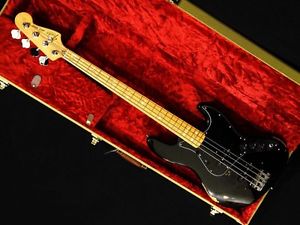 Fender USA FSR American Vintage 70s Jazz bass BLK w/hard case F/S Bass #X528