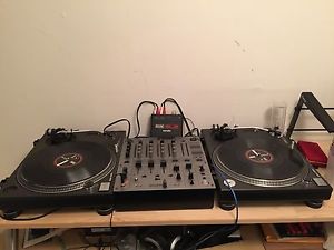 Technics SL-1210 Mk2 Turntables, Complete Dj Setup