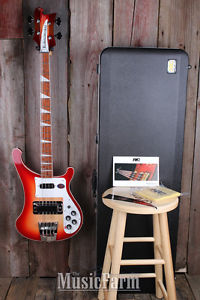 Rickenbacker 4003 FG Electric 4 String Bass Guitar Fireglo with Hardshell Case