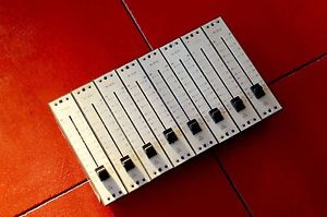 8) 1960's EAB W-VE16 Balanced 600 ohm Attenuators for Siemens Telefunken Neumann