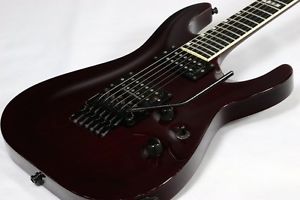 ESP HORIZON-CTM Dark See Thru Red 2002 Made in JAPAN Used guitar Free shipping