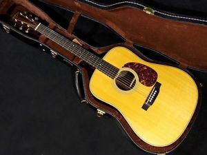 Martin HD-28V Natural w/hard case Free shipping Guiter Bass From JAPAN #X422