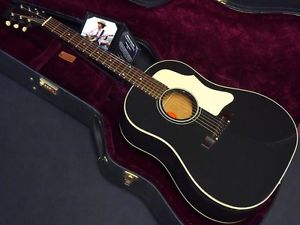 Gibson Kazuyoshi Saito J-45 Ebony "199/200"  w/hard case Free shipping #X429