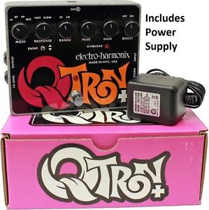 NEW Electro Harmonix Q-Tron Plus Envelope Filter Pedal w/ AC Q Tron + EHX